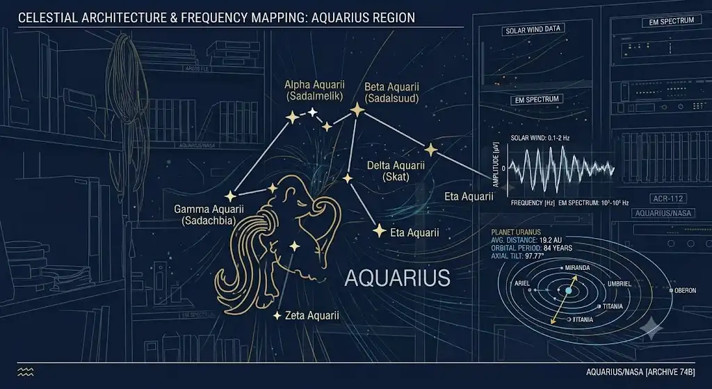 「Data Source: NASA Open Data」の文字や天体データグラフが表示された、洗練されたデジタルアーカイブの画面