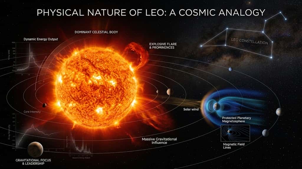 太陽の全方位放射やフレア、惑星軌道を示す宇宙観測イメージ