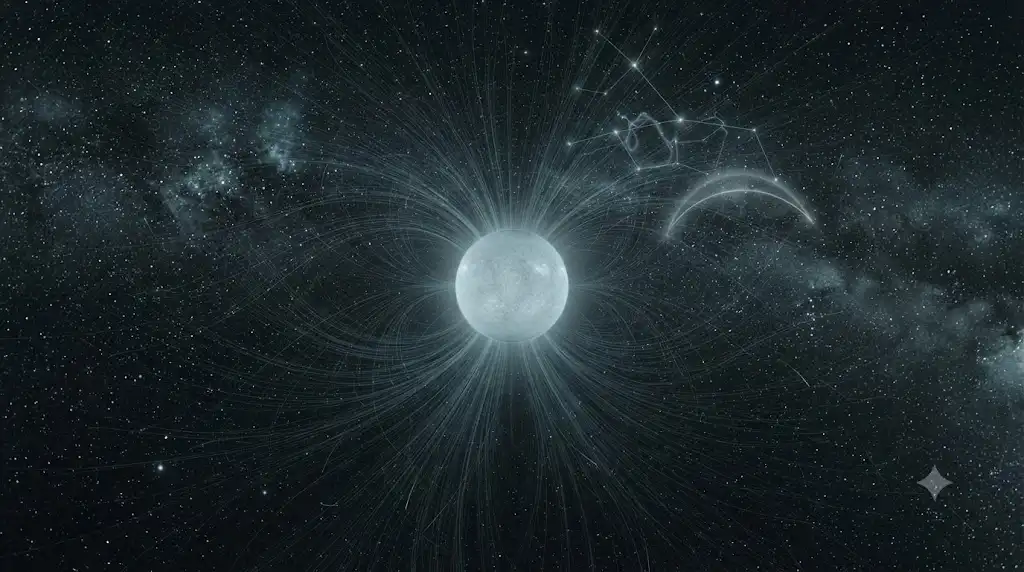 黒点が消失した太陽と銀河宇宙線を描いたNASAセクションの解説画像